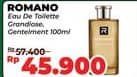 Promo Harga Romano Eau De Cologne Grandiose 100 ml - Alfamidi