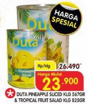 Promo Harga PIneapple Sliced 567gr / Tropical Fruit Salad 825gr  - Superindo