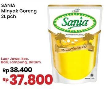 Promo Harga Sania Minyak Goreng 2000 ml - Indomaret