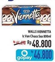 Promo Harga WALLS Ice Cream Viennetta Choco Vanila 800 ml - Hypermart