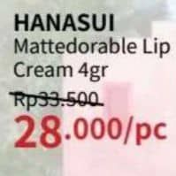 Promo Harga Hanasui Matte Lip Cream 4 gr - Guardian