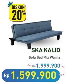 Promo Harga SKA KALID Sofa Bed Mix Warna  - Hypermart