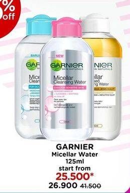 Promo Harga Garnier Micellar Water 125 ml - Watsons