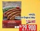 Promo Harga HANZEL Bratwurst Original 360 gr - Hypermart