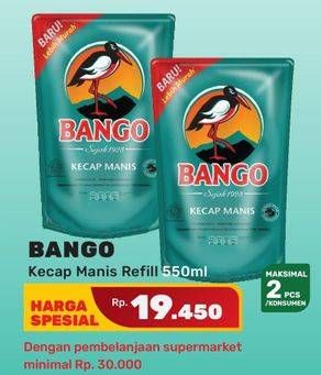 Promo Harga BANGO Kecap Manis 550 ml - Yogya