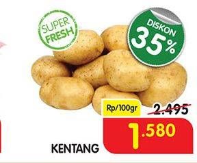 Promo Harga Kentang per 100 gr - Superindo