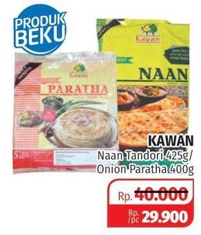 Promo Harga KAWAN Onion Paratha/Naan Tandoori  - Lotte Grosir