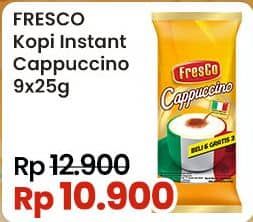 Promo Harga Fresco Cappuccino per 9 sachet 25 gr - Indomaret