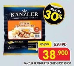 Promo Harga Kanzler Frankfurter Cheese 360 gr - Superindo