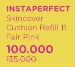Promo Harga Wardah Instaperfect Skincover Air Cushion 11 Fair Pink 11 gr - Watsons