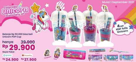 Promo Harga Unicorn Pop Cup  - Alfamart