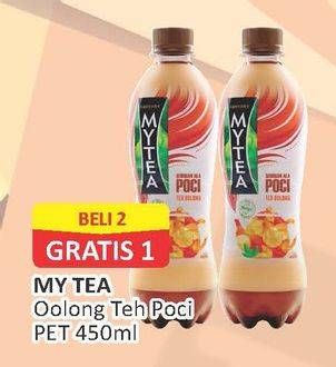 Promo Harga MY TEA Minuman Teh Poci 450 ml - Alfamart