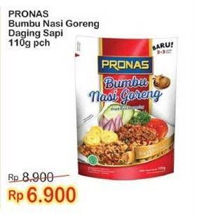 Promo Harga PRONAS Bumbu Nasi Goreng Daging Sapi 110 gr - Indomaret