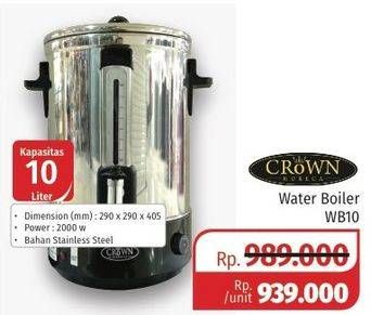 Promo Harga GETRA WB-10 Water Boiler  - Lotte Grosir