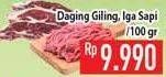 Promo Harga Daging Giling/ Iga Sapi  - Hypermart
