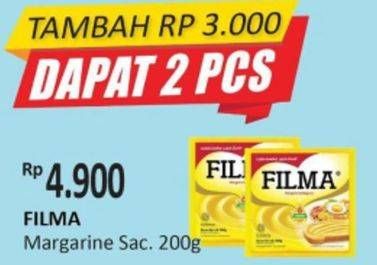 Promo Harga FILMA Margarin 200 gr - Alfamidi