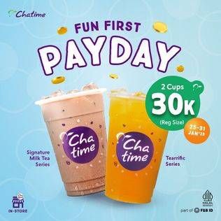 Promo Harga Chatime Minuman  - Chatime