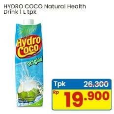 Promo Harga Hydro Coco Minuman Kelapa Original 1000 ml - Indomaret
