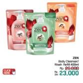 Promo Harga ZEN Anti Bacterial Body Wash 400 ml - LotteMart