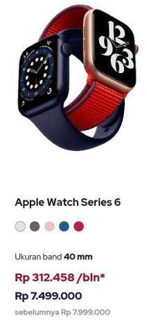 Promo Harga Apple Watch Series 6  - iBox