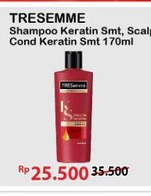 Promo Harga TRESEMME Shampoo Keratin Smooth, Scalp Care 170 ml - Alfamart
