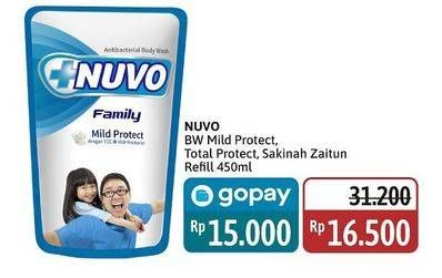 Promo Harga Nuvo Body Wash Total Protect, Sakinah 450 ml - Alfamidi
