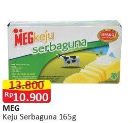 Promo Harga MEG Keju Serbaguna 165 gr - Alfamart