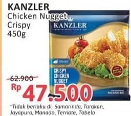 Promo Harga Kanzler Chicken Nugget Crispy 450 gr - Alfamidi