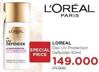 Promo Harga LOREAL UV Defender All Variants 50 ml - Watsons