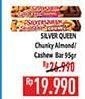 Promo Harga Silver Queen Chunky Bar Almonds, Cashew 95 gr - Hypermart