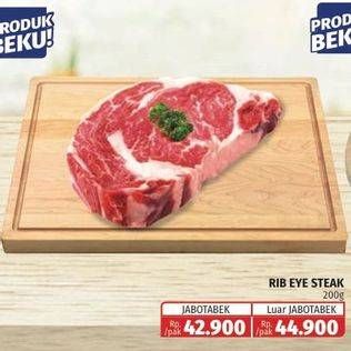 Promo Harga Rib Eye Steak 200 gr - Lotte Grosir