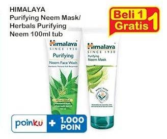 Promo Harga Himalaya Facial Wash/Purifying Neem Mask  - Indomaret