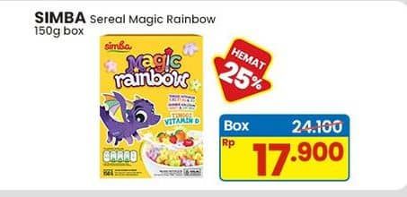 Promo Harga Simba Sereal Magic Rainbow 150 gr - Indomaret