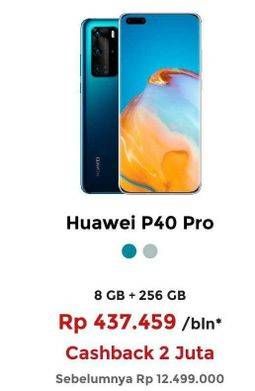 Promo Harga HUAWEI P40 Pro  - Erafone