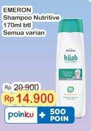 Promo Harga Emeron Shampoo Hijab All Variants 170 ml - Indomaret
