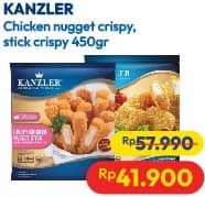 Promo Harga Kanzler Chicken Nugget Crispy, Stick Crispy 450 gr - Hypermart