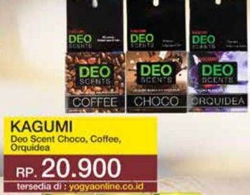Promo Harga Kagumi Deo Scents Choco, Coffee, Orquidea  - Yogya