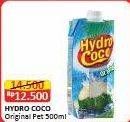 Promo Harga Hydro Coco Minuman Kelapa Original 500 ml - Alfamart