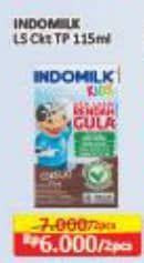 Promo Harga Indomilk Susu UHT Kids Less Sugar Cokelat 115 ml - Alfamart