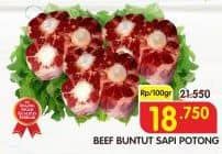 Promo Harga Oxtail Cut per 100 gr - Superindo