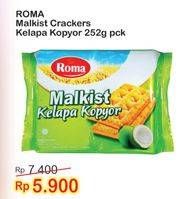 Promo Harga ROMA Malkist Kelapa Kopyor 252 gr - Indomaret