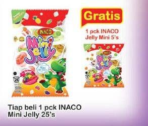 Promo Harga INACO Mini Jelly 25 pcs - Indomaret