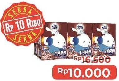 Promo Harga FRISIAN FLAG Susu UHT Milky Chocolate, Strawberry 115 ml - Alfamart