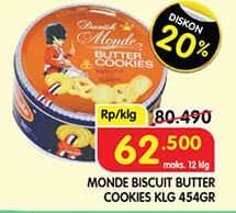 Monde Butter Cookies