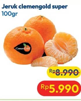 Promo Harga Jeruk Clemengold per 100 gr - Hypermart