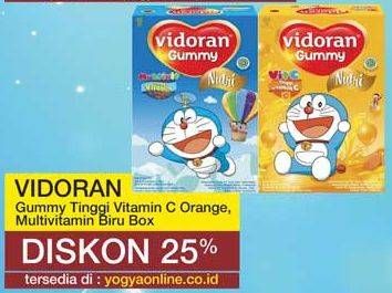 Promo Harga VIDORAN Gummy VItamin C, Multivitamin 60 gr - Yogya