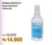 Promo Harga PRIMA PROTECT PLUS Hand Sanitizer 100 ml - Indomaret