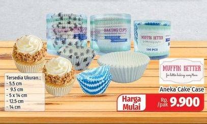 Promo Harga MUFFIN BETTER Kertas  Muffin & Lilac Butter Cake Case All Variants  - Lotte Grosir