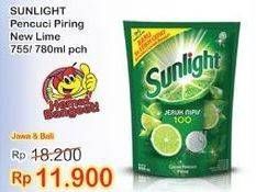 Promo Harga SUNLIGHT Pencuci Piring Jeruk Nipis 100 755 ml - Indomaret