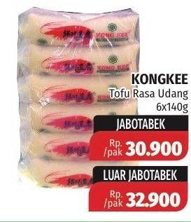 Promo Harga KONG KEE Tofu Udang per 6 pcs 140 gr - Lotte Grosir